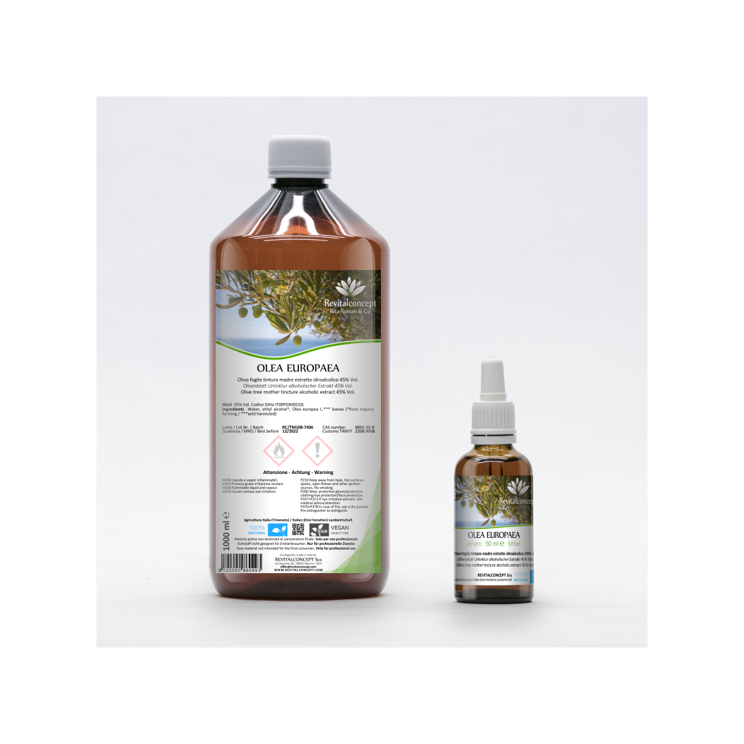 Wild Olive Tree organic mother tincture drops or spray | OLEA OLEASTER BIO