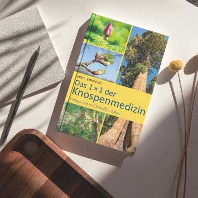 BUCH | DAS 1 × 1 DER KNOSPENMEDIZIN kombiniert mit Schüßler-Salzen von Facharzt Peter Emmrich 2024