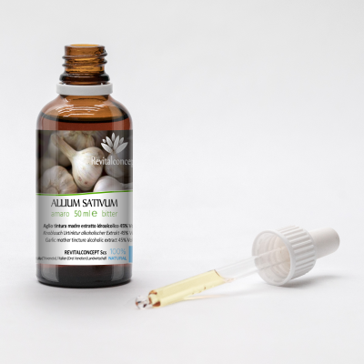ALLIUM SATIVUM tincture | Garlic ayurvedic adaptogen mother tincture as natural medicine drops or spray