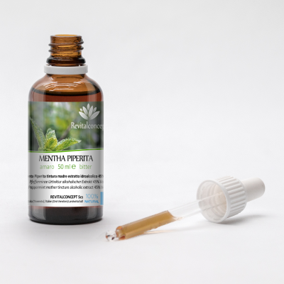 MENTHA PIPERITA tincture | Peppermint ayurvedic mother tincture as natural medicine drops or spray