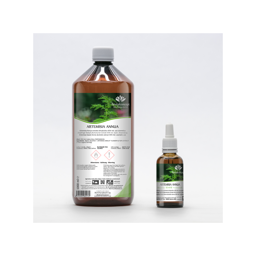 Artemisia Annua estratto idroalcolico 45% Vol. uso cosmetico