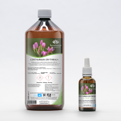 CENTAURIUM ERYTHRAEA tintura | Centaurea Minore tintura madre ayurvedica per fitoterapia gocce o spray