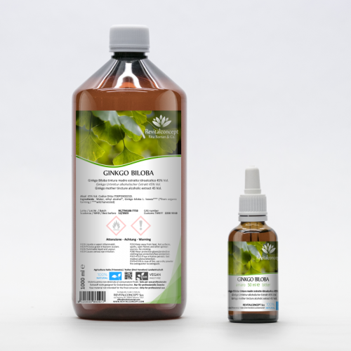 Ginkgo Tincture Alcoholic Extract 45% Vol.