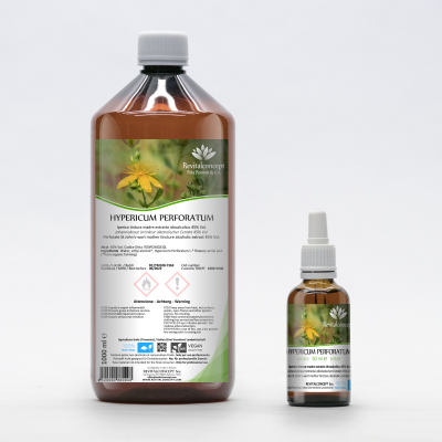 HYPERICUM PERFORATUM tintura | Iperico bio tintura madre per fitoterapia gocce o spray
