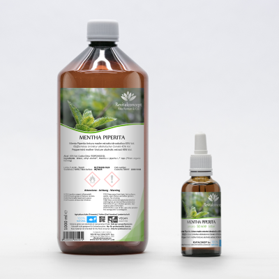MENTHA PIPERITA tincture | Peppermint ayurvedic mother tincture as natural medicine drops or spray