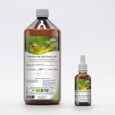 TARAXACUM OFFICINALE tintura | Tarassaco bio tintura madre per fitoterapia gocce o spray