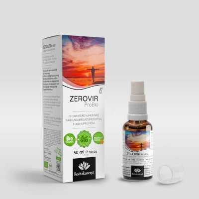 ZEROVIR ProBio with cistrose, licorice, thyme, propolis and eucalyptus bio 30% Vol. Capacity-30 ml