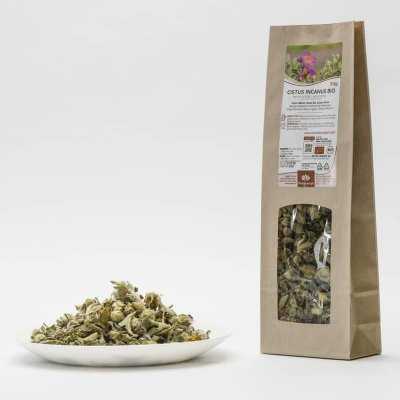 Red cistrose organic from whole leaves, flowers and buds hand-processed herbal tea Weight-50 g