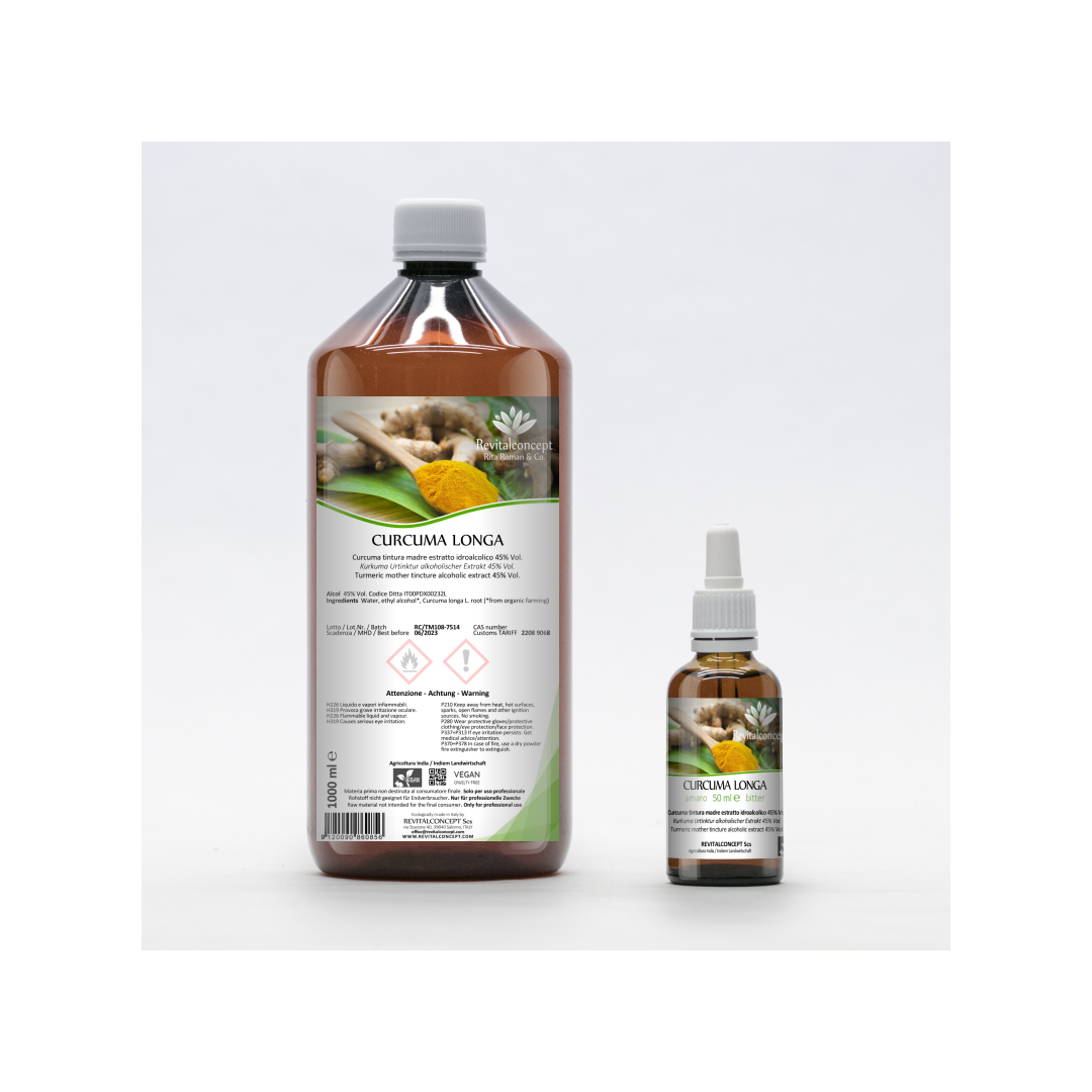 Turmeric organic ayurvedic mother tincture drops or spray | CURCUMA LONGA BIO