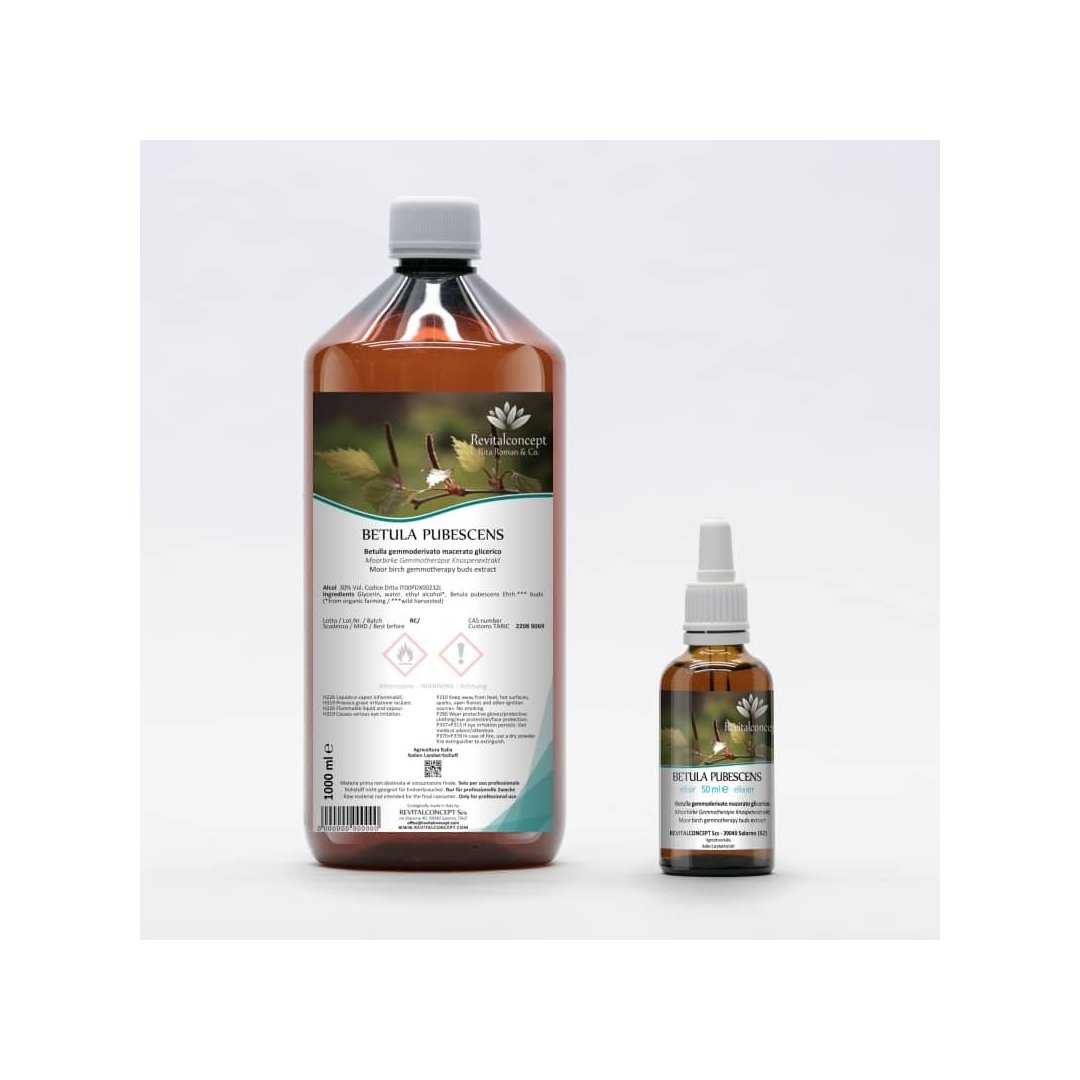Moor birch gemmotherapy buds extract according Dr. Pol Henry