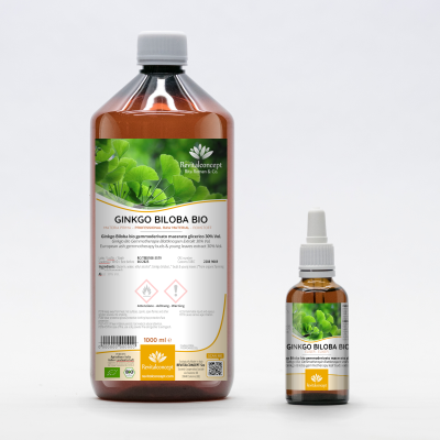 GINKGO BILOBA gemmo | Ginkgo Biloba bio gemmoderivato macerato glicerico ayurvedico adattogeno per gemmoterapia gocce o spray