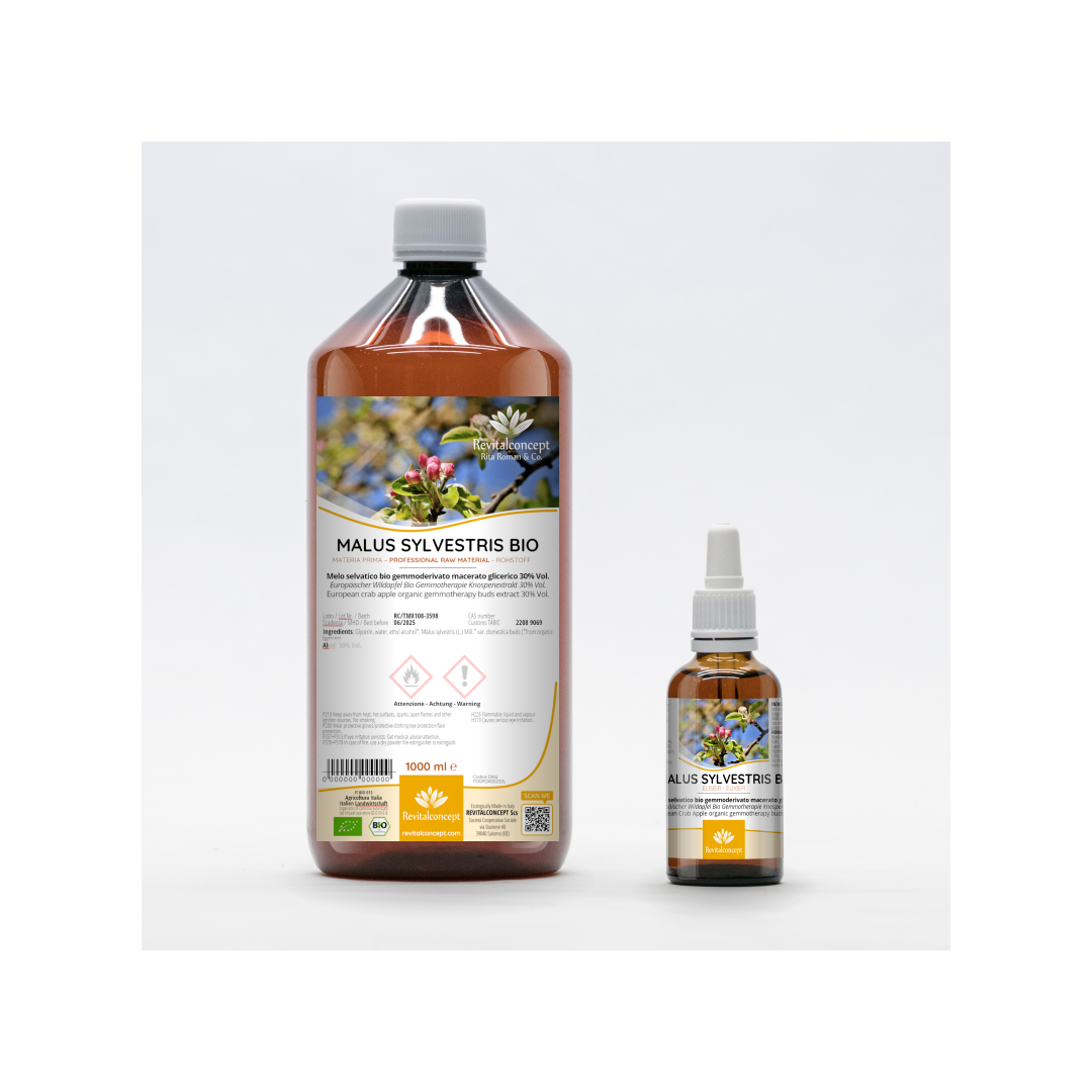 European crab apple organic gemmotherapy buds extract