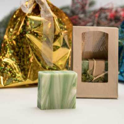 Duftige Naturseifen als Weihnachtsgeschenke Auswahl-Koriander & Chlorella Seife
