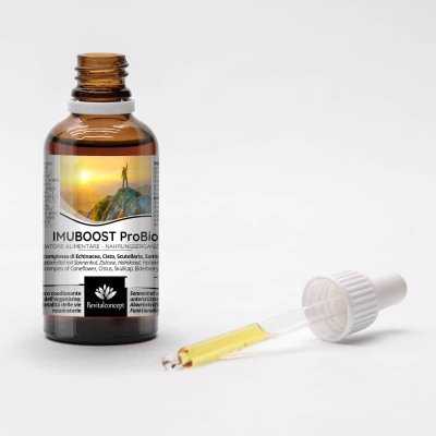 IMUBOOST ProBio Tropfen o. Spray mit Sonnenhut, Zistrose, Helmkraut, Holunder und 3 Knospen
 Füllmenge-50 ml Pipette