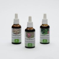 Organic Herbal Package with our 3 best tinctures: Cistus,...