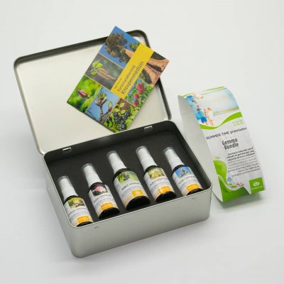 SUMMER TIME Gemmo Bundle | Selected buds extracts for energetic summer vacation with books of specialist Peter Emmrich