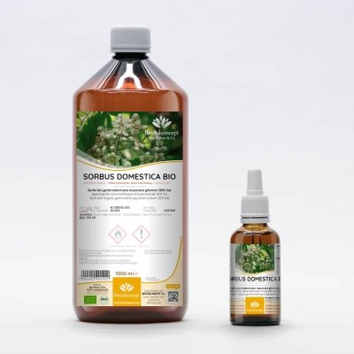 SORBUS DOMESTICA gemmo | Sorbo bio gemmoderivato macerato glicerico per gemmoterapia gocce o spray